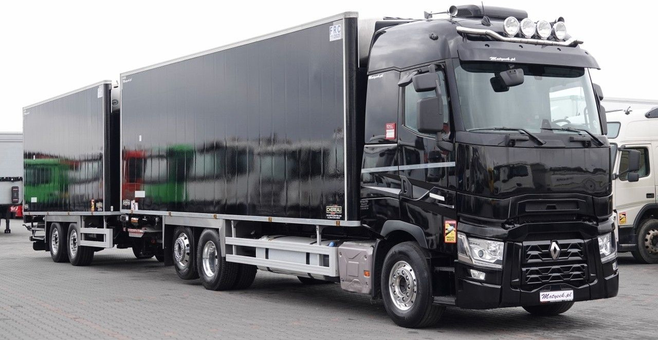 Scania T 480 / 6X2 / ZESTAW TANDEM CHŁODNIA - Koffer LKW: das Bild 1 Scania T 480 / 6X2 / ZESTAW TANDEM CHŁODNIA - Koffer LKW: das Bild 1