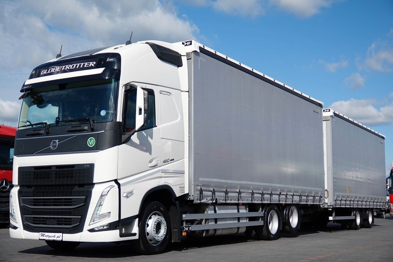 Volvo FH 460 / ZESTAW TANDEM / 120 M3 / CAŁY NA PODUS - Plane LKW: das Bild 1 Volvo FH 460 / ZESTAW TANDEM / 120 M3 / CAŁY NA PODUS - Plane LKW: das Bild 1
