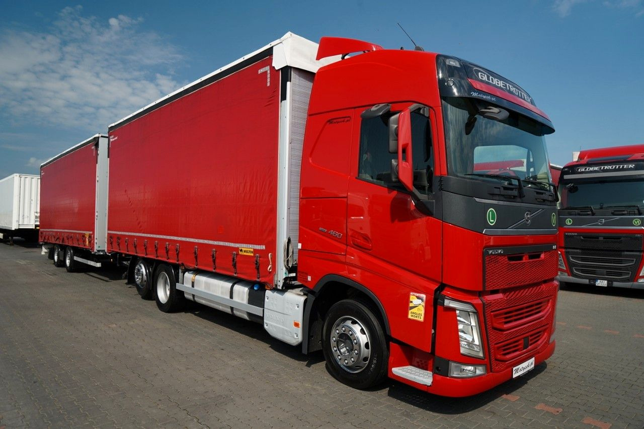 Volvo FH 460 / ZESTAW TANDEM / PRZEJAZDOWY / MEGA / I- - Plane LKW: das Bild 5 Volvo FH 460 / ZESTAW TANDEM / PRZEJAZDOWY / MEGA / I- - Plane LKW: das Bild 5