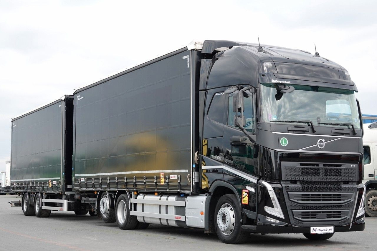 Volvo FH 500 / I-SAVE / XL / ZESTAW TANDEM PRZEJAZDOWY - Plane LKW: das Bild 1 Volvo FH 500 / I-SAVE / XL / ZESTAW TANDEM PRZEJAZDOWY - Plane LKW: das Bild 1