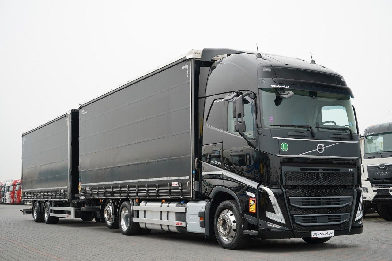 Volvo FH 500 /XXL / ZESTAW TANDEM PRZEJAZDOWY 120 M3 / - Plane LKW, Planenanhänger: das Bild 3 Volvo FH 500 /XXL / ZESTAW TANDEM PRZEJAZDOWY 120 M3 / - Plane LKW, Planenanhänger: das Bild 3