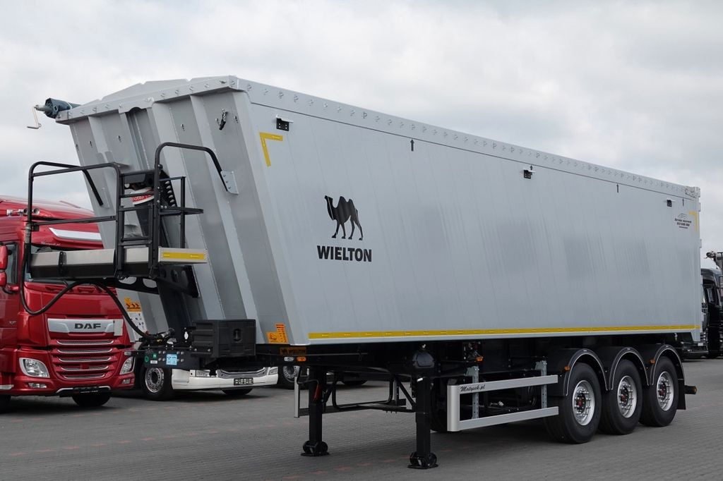 Wielton WYWROTKA 55 m3 / FABRYCZNIE NOWA / KLAPO DRZWI / - Planenauflieger: das Bild 1 Wielton WYWROTKA 55 m3 / FABRYCZNIE NOWA / KLAPO DRZWI / - Planenauflieger: das Bild 1