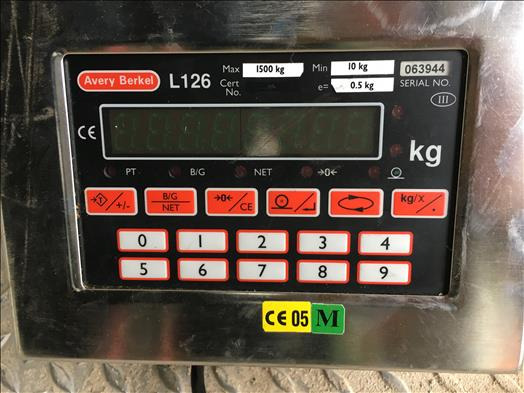 Avery Berkel L126 Stainless platform scale - Lebensmittelmaschine: das Bild 4 Avery Berkel L126 Stainless platform scale - Lebensmittelmaschine: das Bild 4