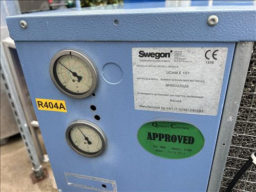 Refrigeration equipment Ucame101 Swegon - Lebensmittelmaschine: das Bild 3 Refrigeration equipment Ucame101 Swegon - Lebensmittelmaschine: das Bild 3