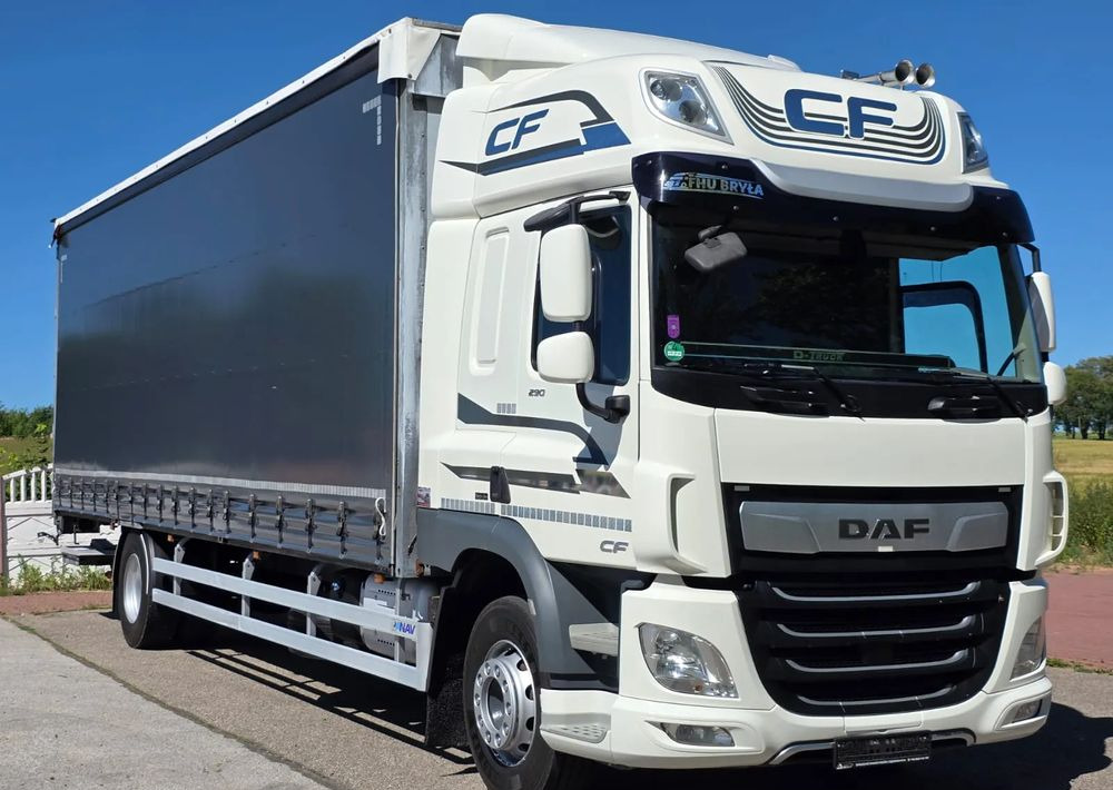 DAF CF290/CF320/FIRANKA/WINDA DHOLLANDIA / E6/JEDEN WŁAŚCICIEL/SPROWADZONY/22PALETY/2019/PODNOSZONY DACH/ JAK NOWY - Plane LKW: das Bild 1 DAF CF290/CF320/FIRANKA/WINDA DHOLLANDIA / E6/JEDEN WŁAŚCICIEL/SPROWADZONY/22PALETY/2019/PODNOSZONY DACH/ JAK NOWY - Plane LKW: das Bild 1