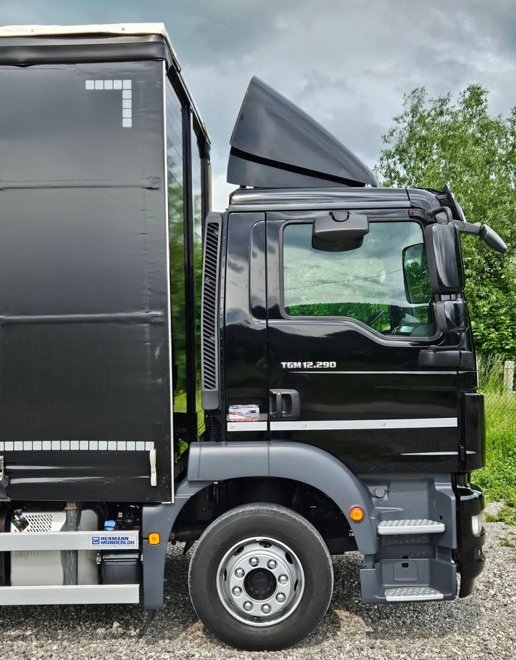 Plane LKW MAN TGM 12.290/15.290/E6/FIRANKA/BOCZNE DRZWI/BURTO-FIRANKA/18PALET/WINDA/NISKI PRZEBIEG/2018/CAŁY NA PODUSZKACH/SERWISOWANY: das Bild 10