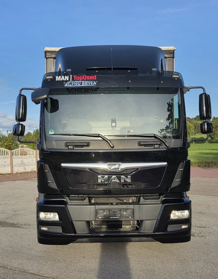 MAN TGM 12.290 / 15.290 / E6/ FIRANKA /BOCZNE DRZWI / BURTO-FIRANKA / 18PALET / WINDA / NISKI PRZEBIEG / 2018/ CAŁY NA PODUSZKACH / SERWISOWANY - Plane LKW: das Bild 3 MAN TGM 12.290 / 15.290 / E6/ FIRANKA /BOCZNE DRZWI / BURTO-FIRANKA / 18PALET / WINDA / NISKI PRZEBIEG / 2018/ CAŁY NA PODUSZKACH / SERWISOWANY - Plane LKW: das Bild 3