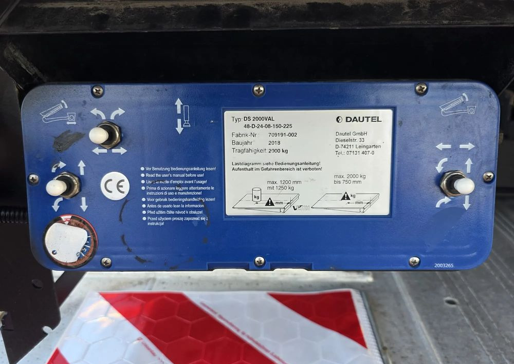 Kühlkoffer LKW MAN TGM 15.250 / CHŁODNIA / WINDA / 2018 ROK / 230 TYŚ KM / BOCZNE DRZWI / AUTOMAT / SPROWADZONY / E6 / 18  EUROPALET/: das Bild 17