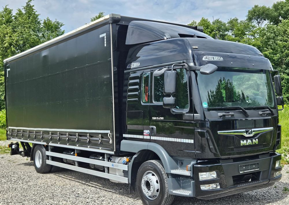 MAN TGM 15.290 / FIRANKA / 2019R / SPROWADZONY/ 7500 ŁADOWNOŚĆ / 18 PALET / E6 / JAK NOWY / WINDA / - Plane LKW: das Bild 1 MAN TGM 15.290 / FIRANKA / 2019R / SPROWADZONY/ 7500 ŁADOWNOŚĆ / 18 PALET / E6 / JAK NOWY / WINDA / - Plane LKW: das Bild 1