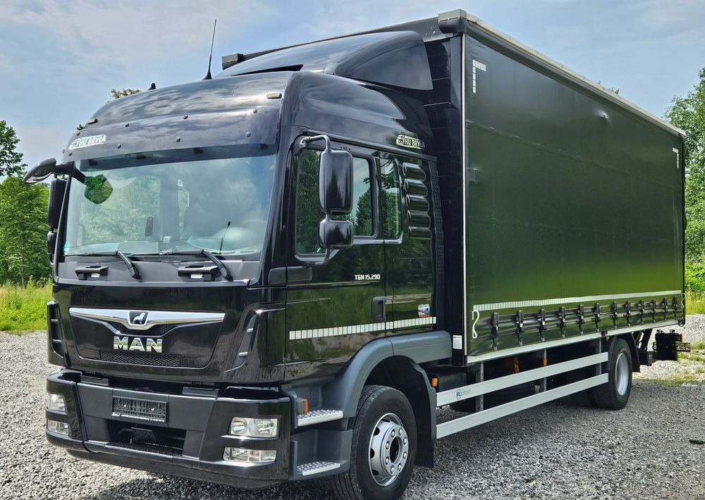 MAN TGM 15.290 / FIRANKA / 2019R / SPROWADZONY/ 7500 ŁADOWNOŚĆ / 18 PALET / E6 / JAK NOWY / WINDA / - Plane LKW: das Bild 2 MAN TGM 15.290 / FIRANKA / 2019R / SPROWADZONY/ 7500 ŁADOWNOŚĆ / 18 PALET / E6 / JAK NOWY / WINDA / - Plane LKW: das Bild 2
