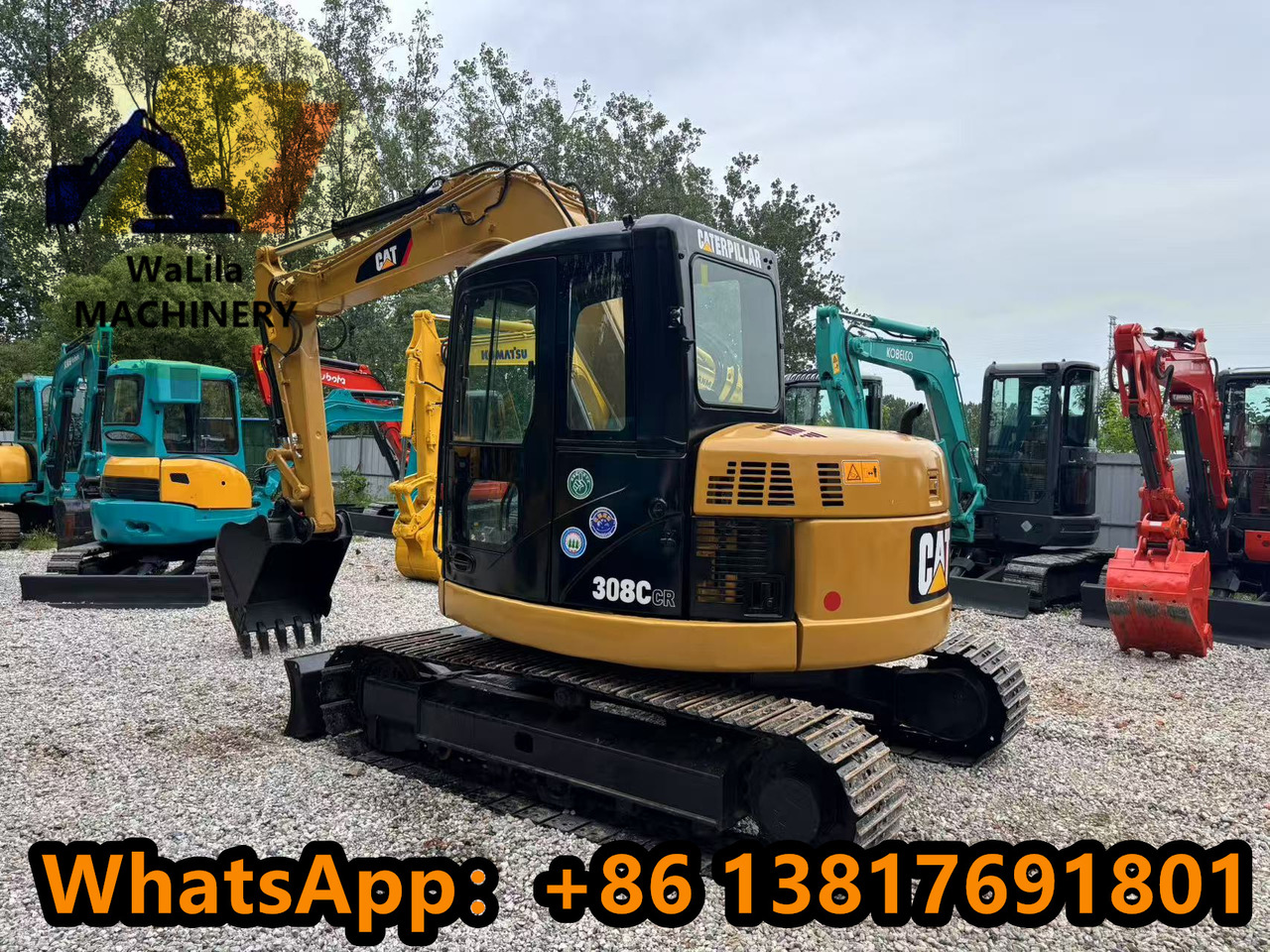 CAT CAT 308CCR - Minibagger: das Bild 3 CAT CAT 308CCR - Minibagger: das Bild 3