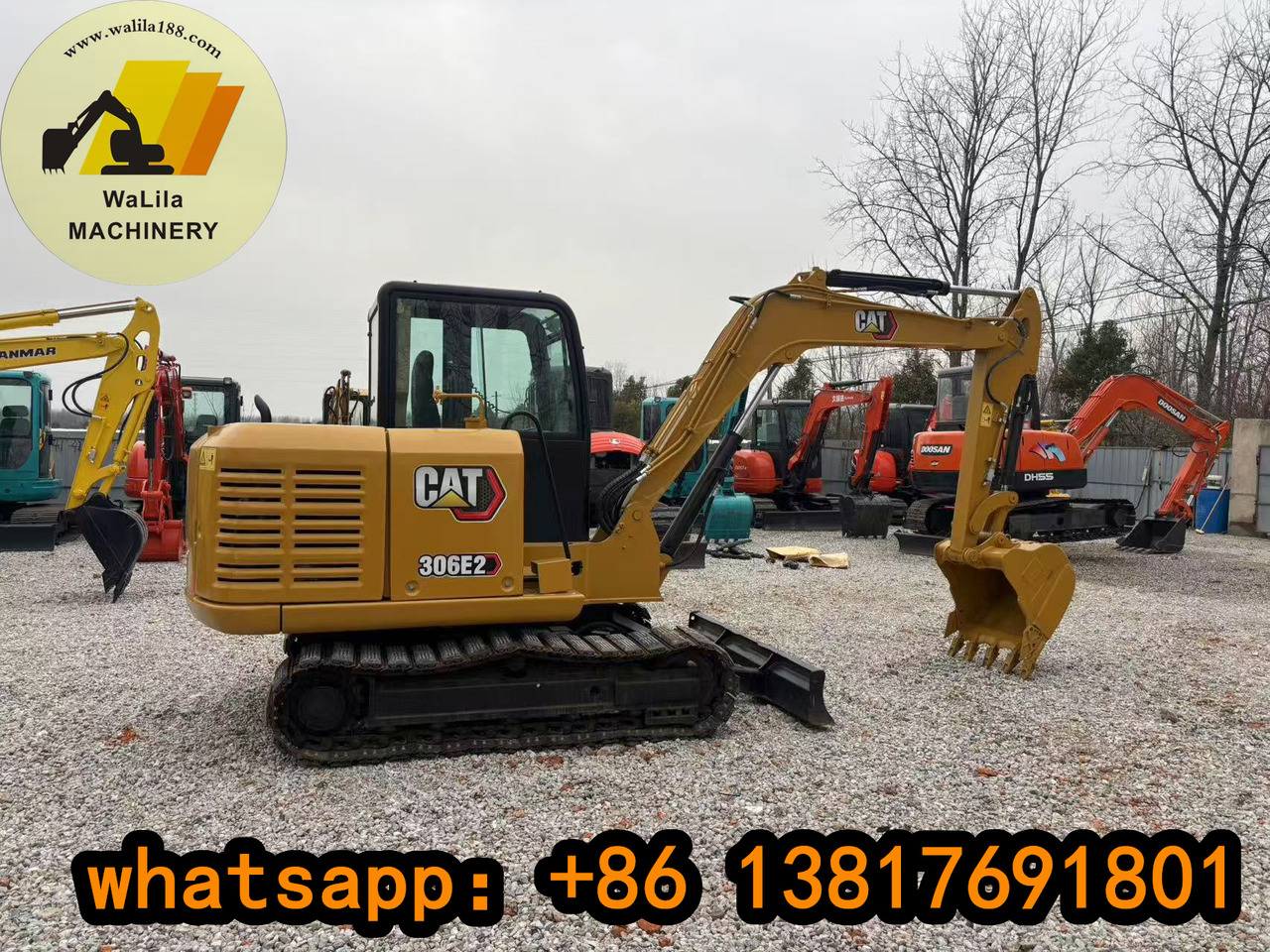 CATERPILLAR 306E2 - Minibagger: das Bild 1 CATERPILLAR 306E2 - Minibagger: das Bild 1