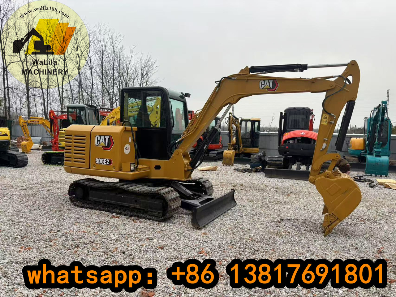 CATERPILLAR 306E2 - Minibagger: das Bild 2 CATERPILLAR 306E2 - Minibagger: das Bild 2