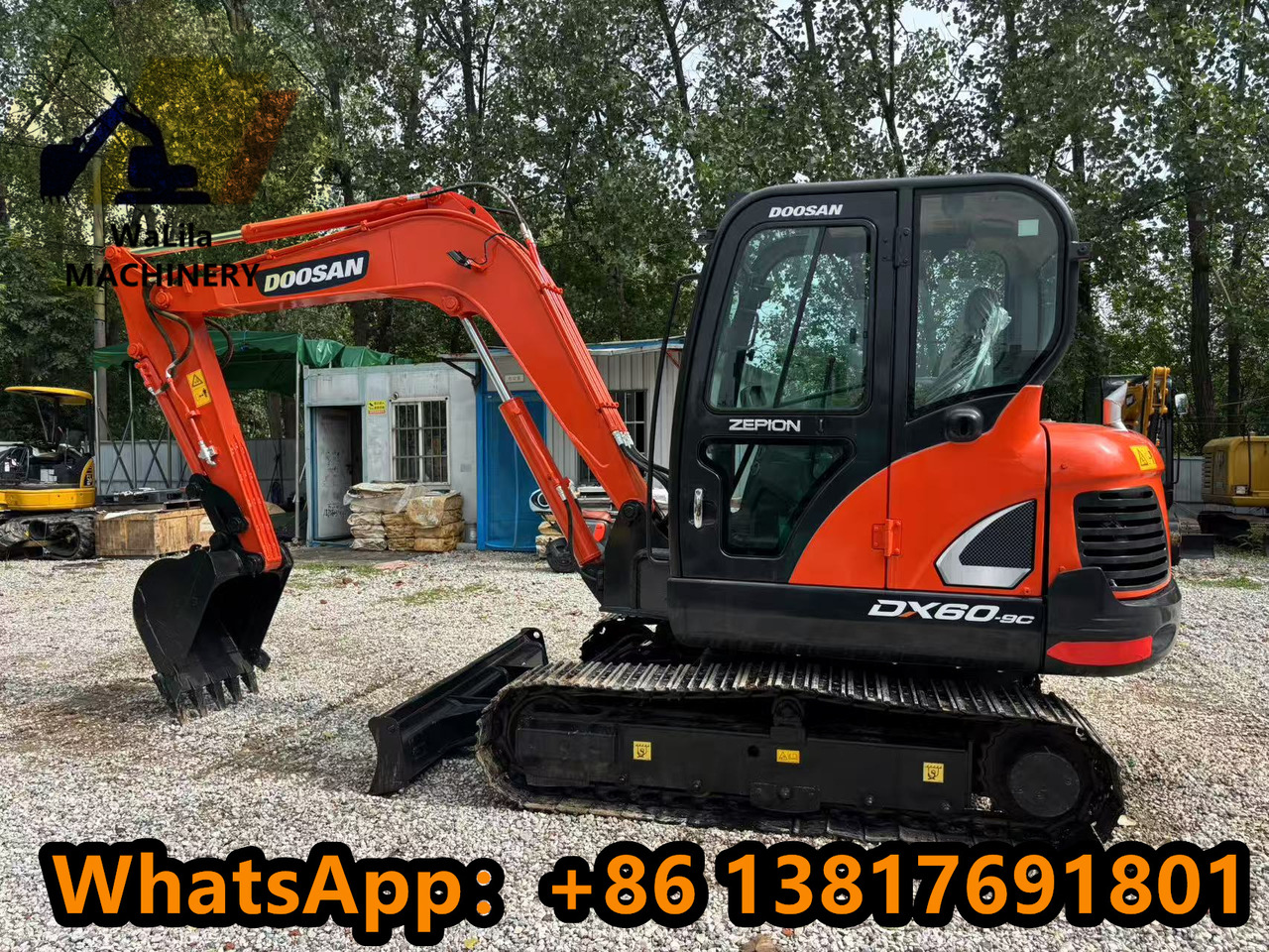 DOOSAN DX60-9 - Minibagger: das Bild 4 DOOSAN DX60-9 - Minibagger: das Bild 4