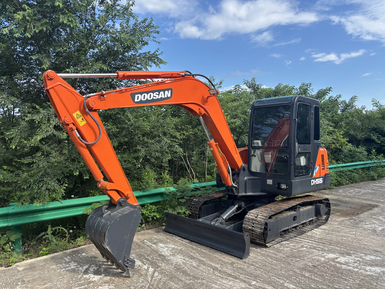Doosan DH 55-7 DH55 - Minibagger: das Bild 2 Doosan DH 55-7 DH55 - Minibagger: das Bild 2