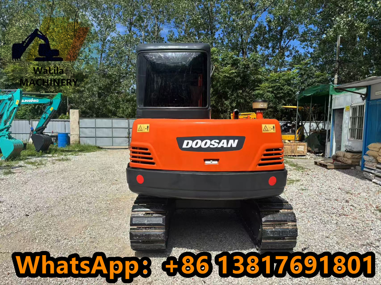 Doosan DH 55-7 DH55 - Minibagger: das Bild 4 Doosan DH 55-7 DH55 - Minibagger: das Bild 4
