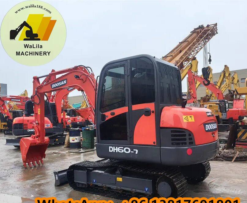 Doosan DH 60-7 - Minibagger: das Bild 5 Doosan DH 60-7 - Minibagger: das Bild 5