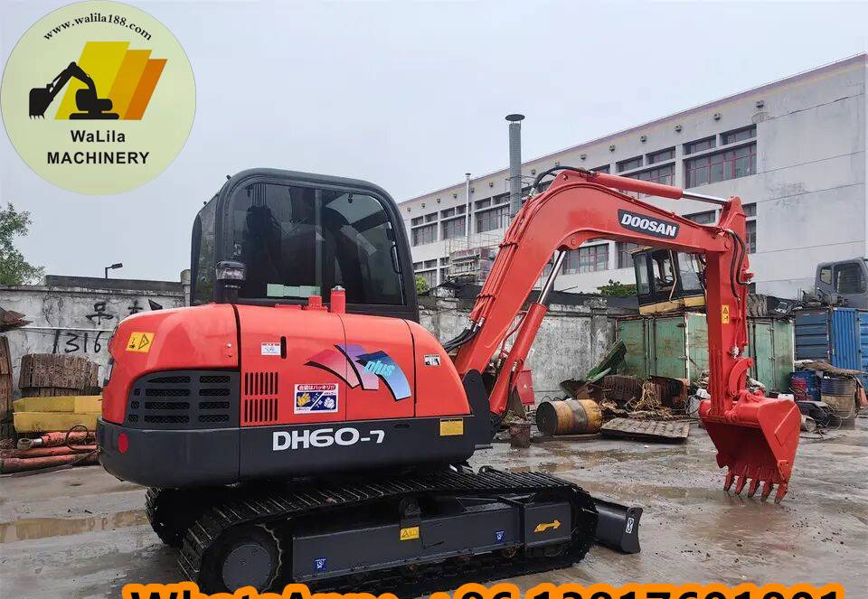 Doosan DH 60-7 - Minibagger: das Bild 2 Doosan DH 60-7 - Minibagger: das Bild 2