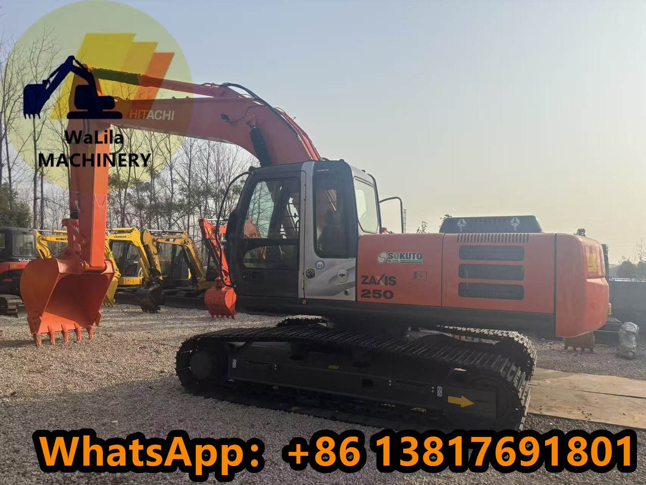HITACHI ZX250-3G - Kettenbagger: das Bild 2 HITACHI ZX250-3G - Kettenbagger: das Bild 2