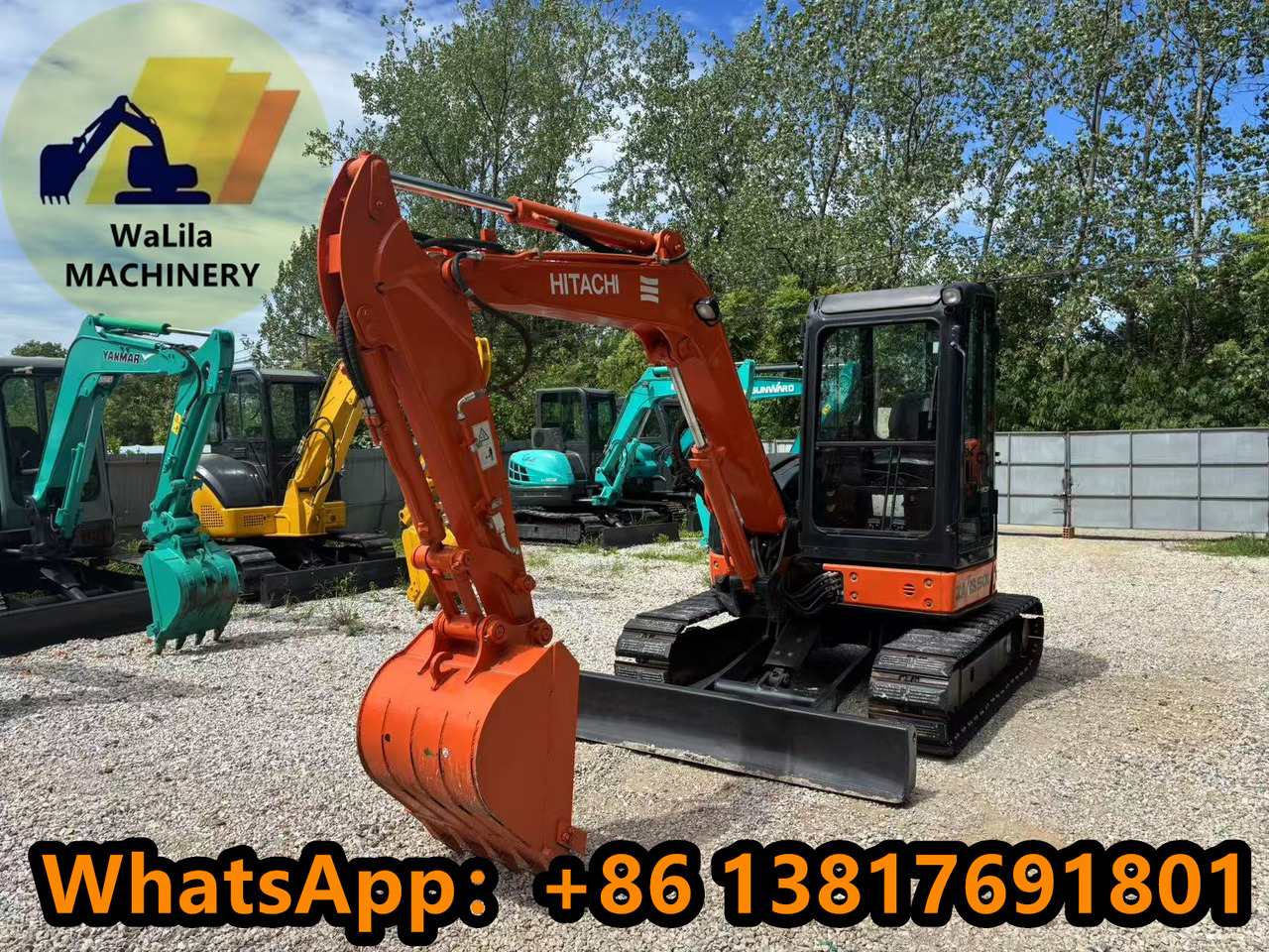 HITACHI ZX50US - Minibagger: das Bild 3 HITACHI ZX50US - Minibagger: das Bild 3
