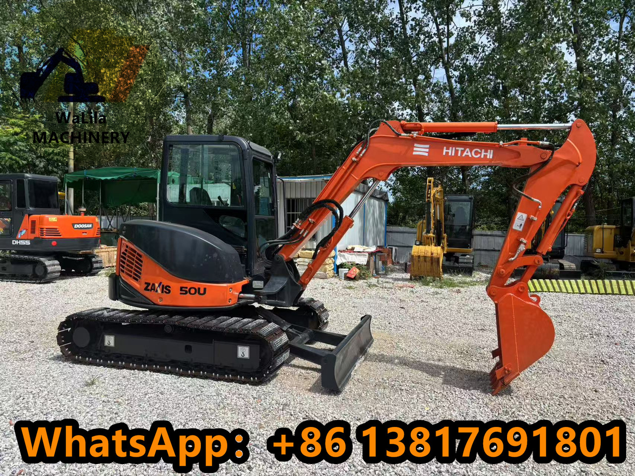 HITACHI ZX50US - Minibagger: das Bild 5 HITACHI ZX50US - Minibagger: das Bild 5