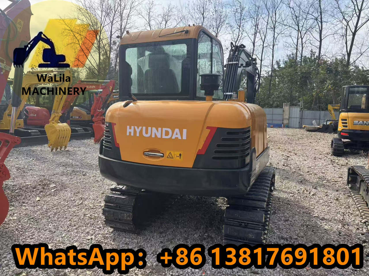 Minibagger HYUNDAI HX60 PRO: das Bild 6 Minibagger HYUNDAI HX60 PRO: das Bild 6