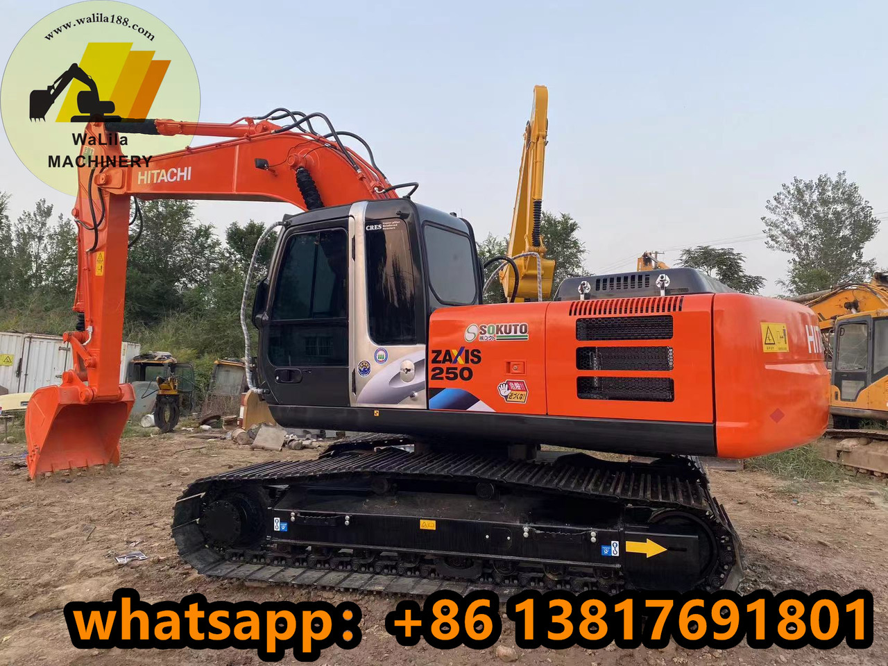Hitachi Hitachi zx250 - Kettenbagger: das Bild 1 Hitachi Hitachi zx250 - Kettenbagger: das Bild 1