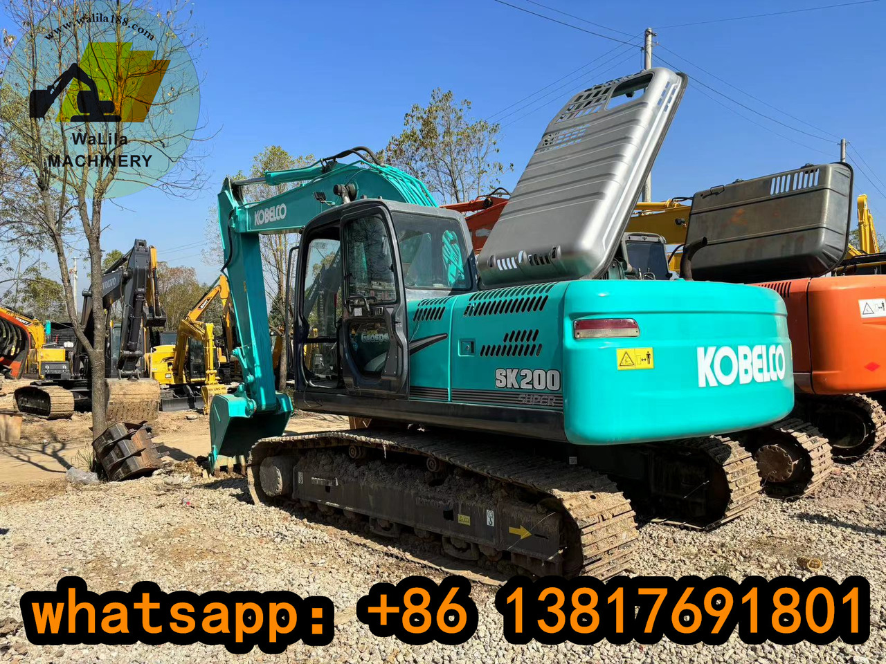 KOBELCO SK 200-8 - Kettenbagger: das Bild 3 KOBELCO SK 200-8 - Kettenbagger: das Bild 3