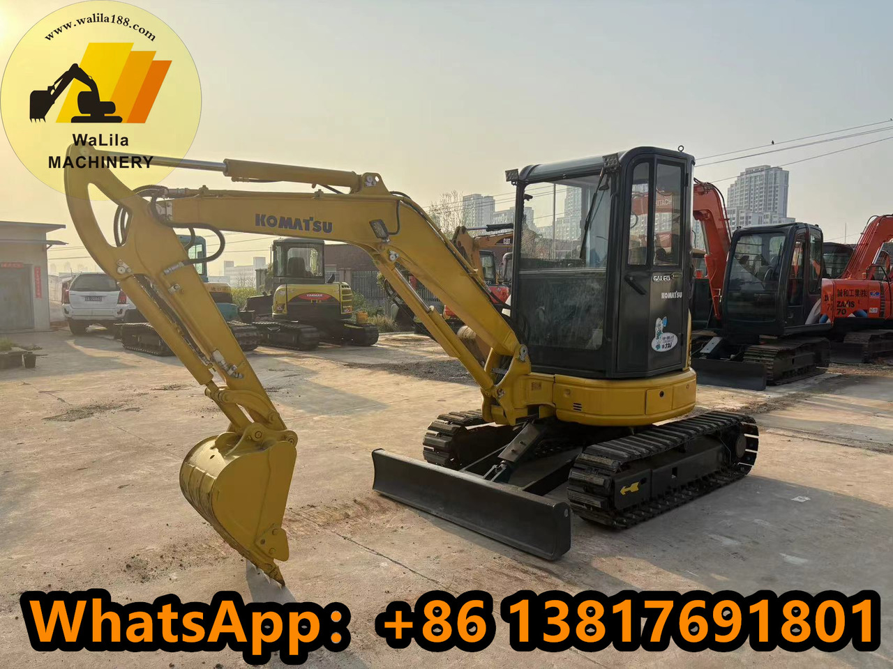 KOMATSU PC 35 MR-3 Komatsu Pc30-35-40-50-55 - Minibagger: das Bild 1 KOMATSU PC 35 MR-3 Komatsu Pc30-35-40-50-55 - Minibagger: das Bild 1
