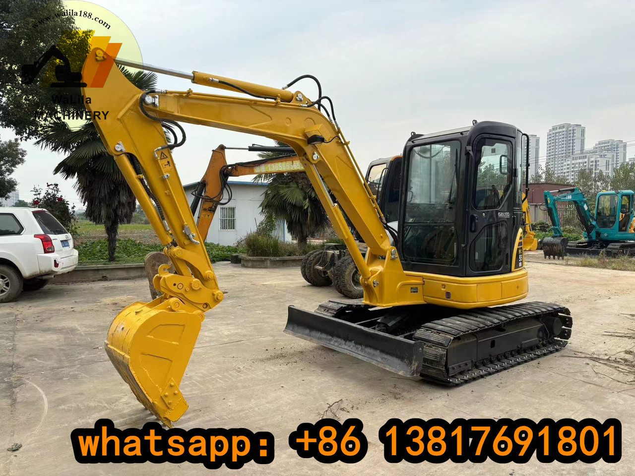 KOMATSU PC 55 MR-3 - Minibagger: das Bild 3 KOMATSU PC 55 MR-3 - Minibagger: das Bild 3