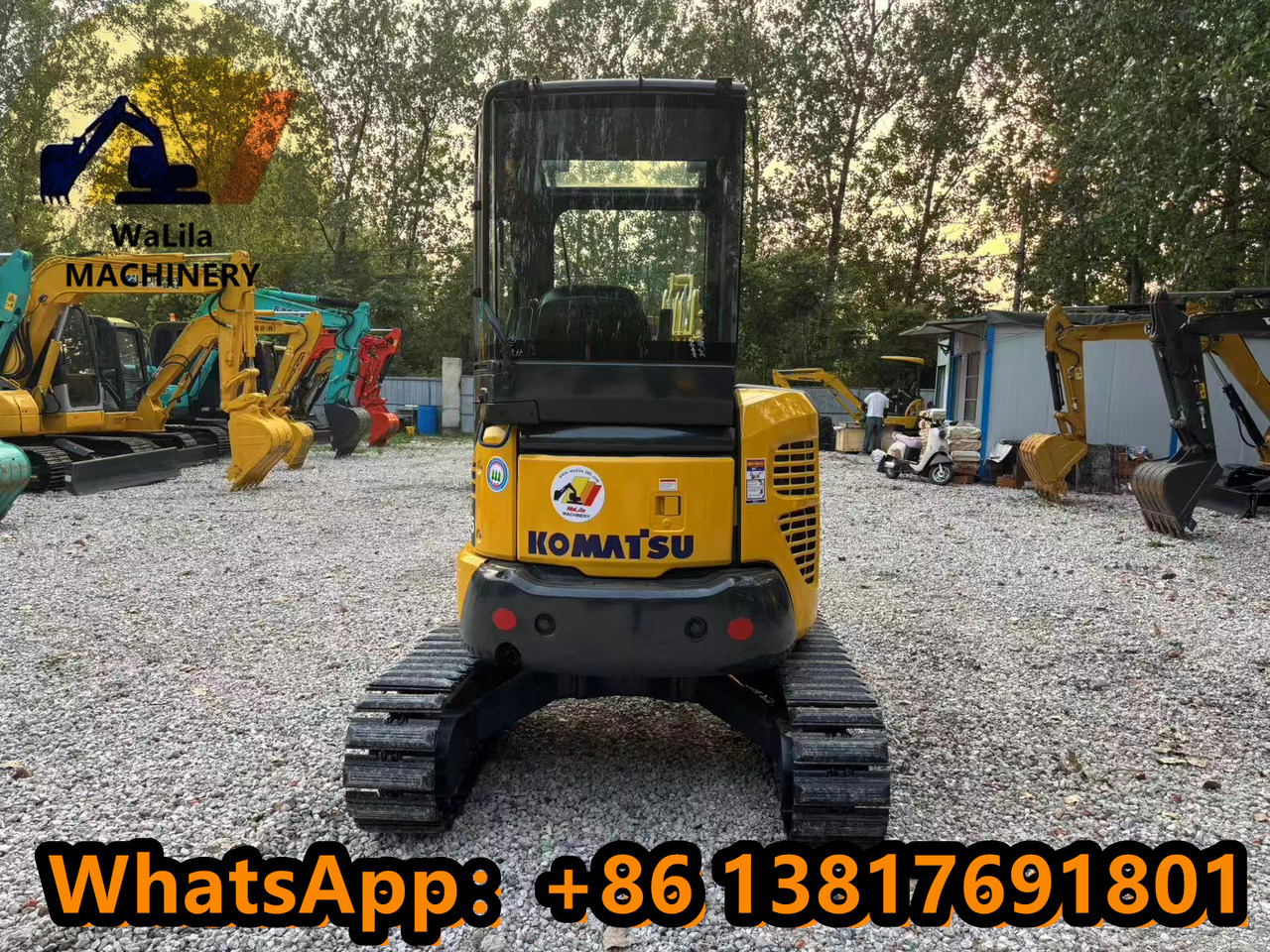 KOMATSU PC35 - Minibagger: das Bild 5 KOMATSU PC35 - Minibagger: das Bild 5