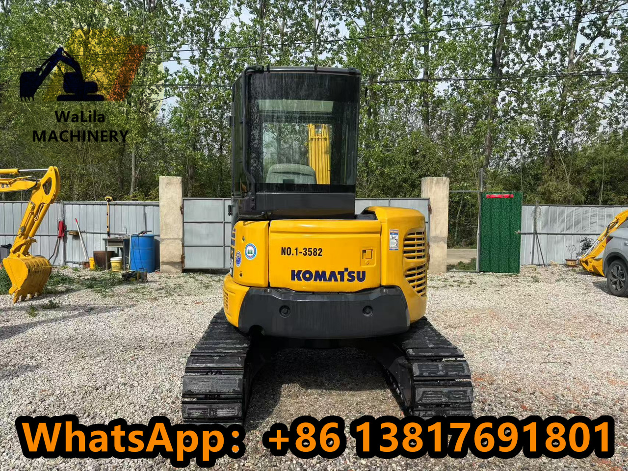 KOMATSU PC50MR - Minibagger: das Bild 3 KOMATSU PC50MR - Minibagger: das Bild 3