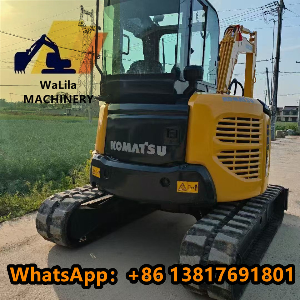 KOMATSU PC55 - Minibagger: das Bild 4 KOMATSU PC55 - Minibagger: das Bild 4