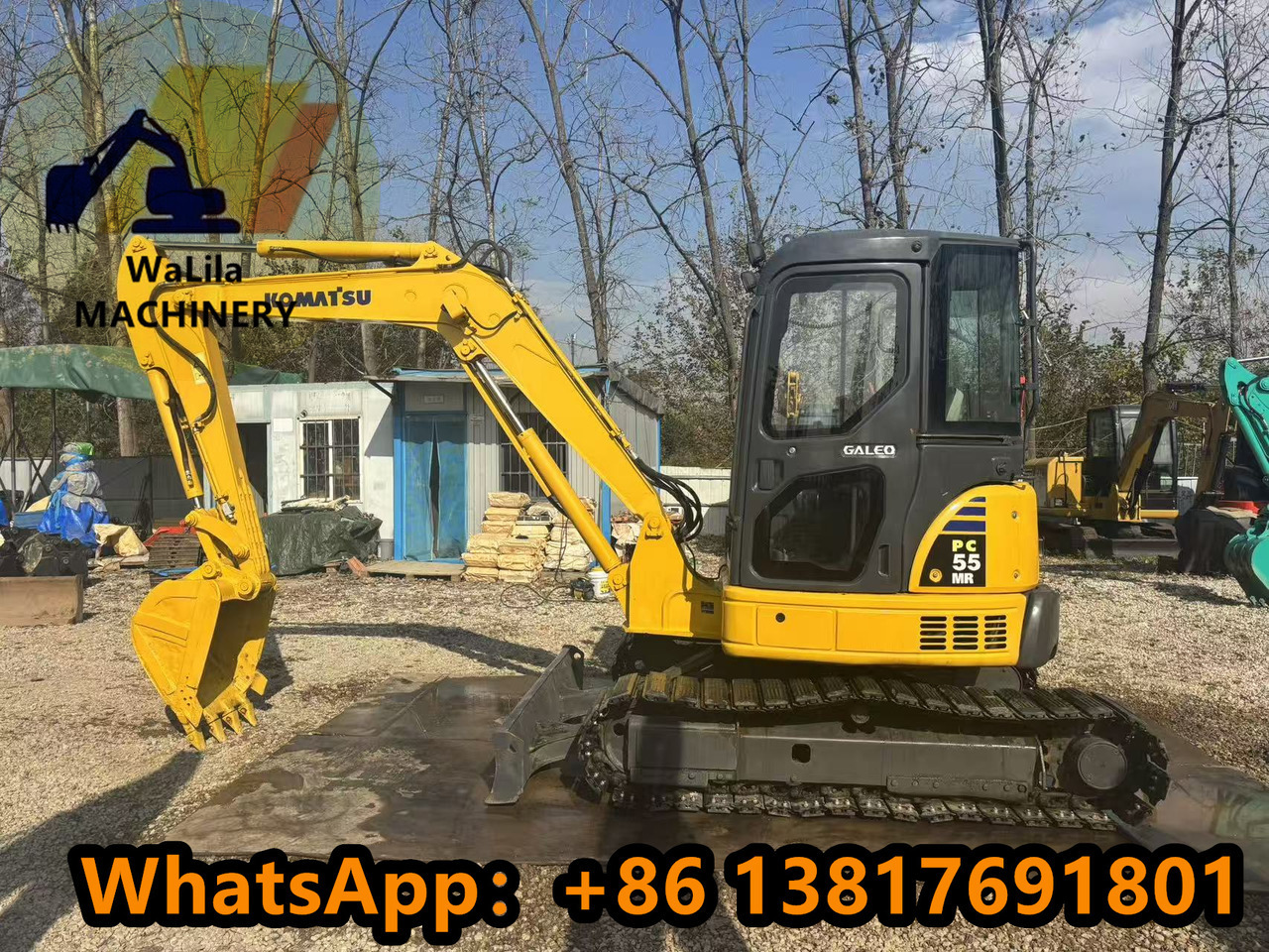 KOMATSU PC55MR-3 - Minibagger: das Bild 3 KOMATSU PC55MR-3 - Minibagger: das Bild 3