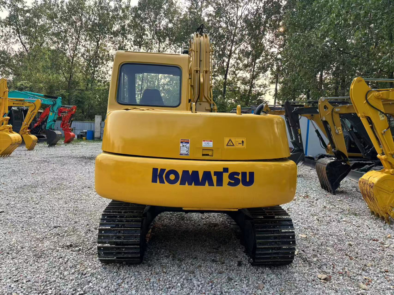 KOMATSU PC70 - Minibagger: das Bild 5 KOMATSU PC70 - Minibagger: das Bild 5