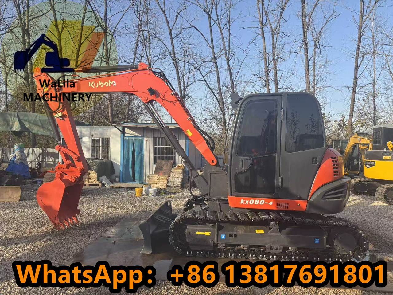 KUBOTA KX080-4 - Minibagger: das Bild 4 KUBOTA KX080-4 - Minibagger: das Bild 4