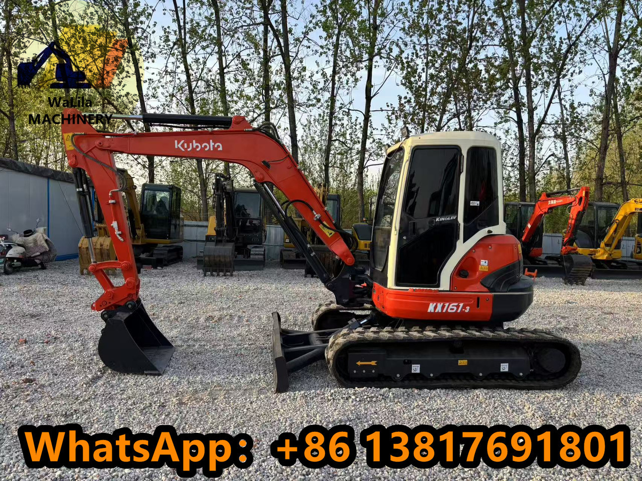 KUBOTA KX161 - Minibagger: das Bild 1 KUBOTA KX161 - Minibagger: das Bild 1