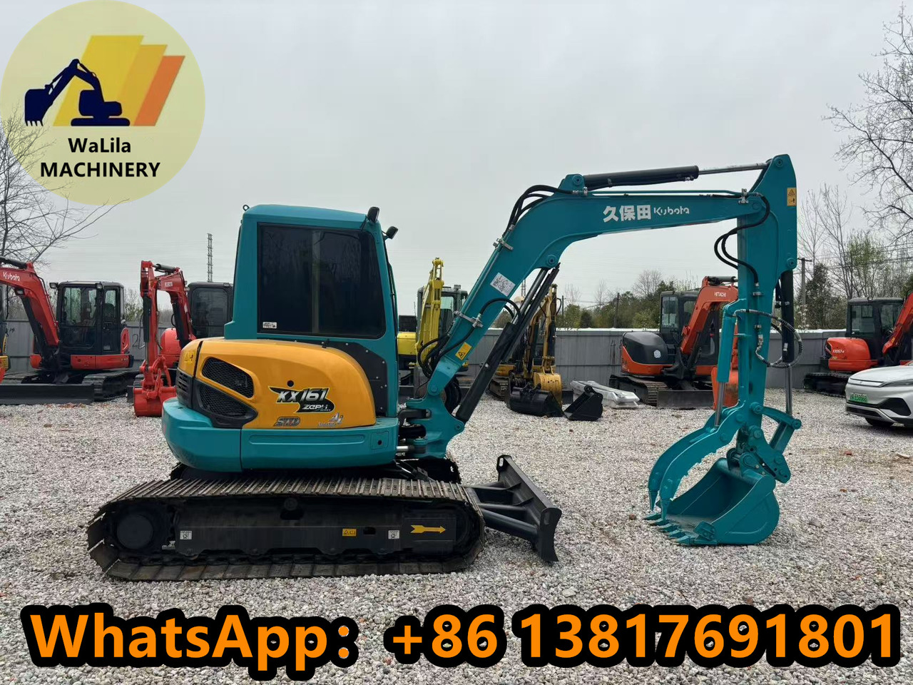 KUBOTA KX161 - Minibagger: das Bild 1 KUBOTA KX161 - Minibagger: das Bild 1
