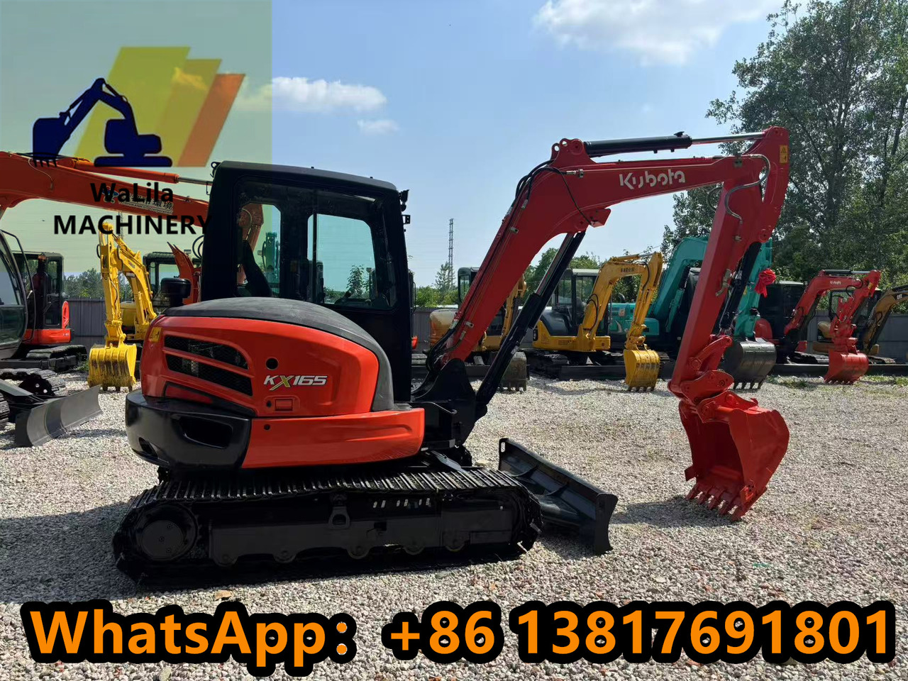 KUBOTA KX165-5 - Minibagger: das Bild 1 KUBOTA KX165-5 - Minibagger: das Bild 1