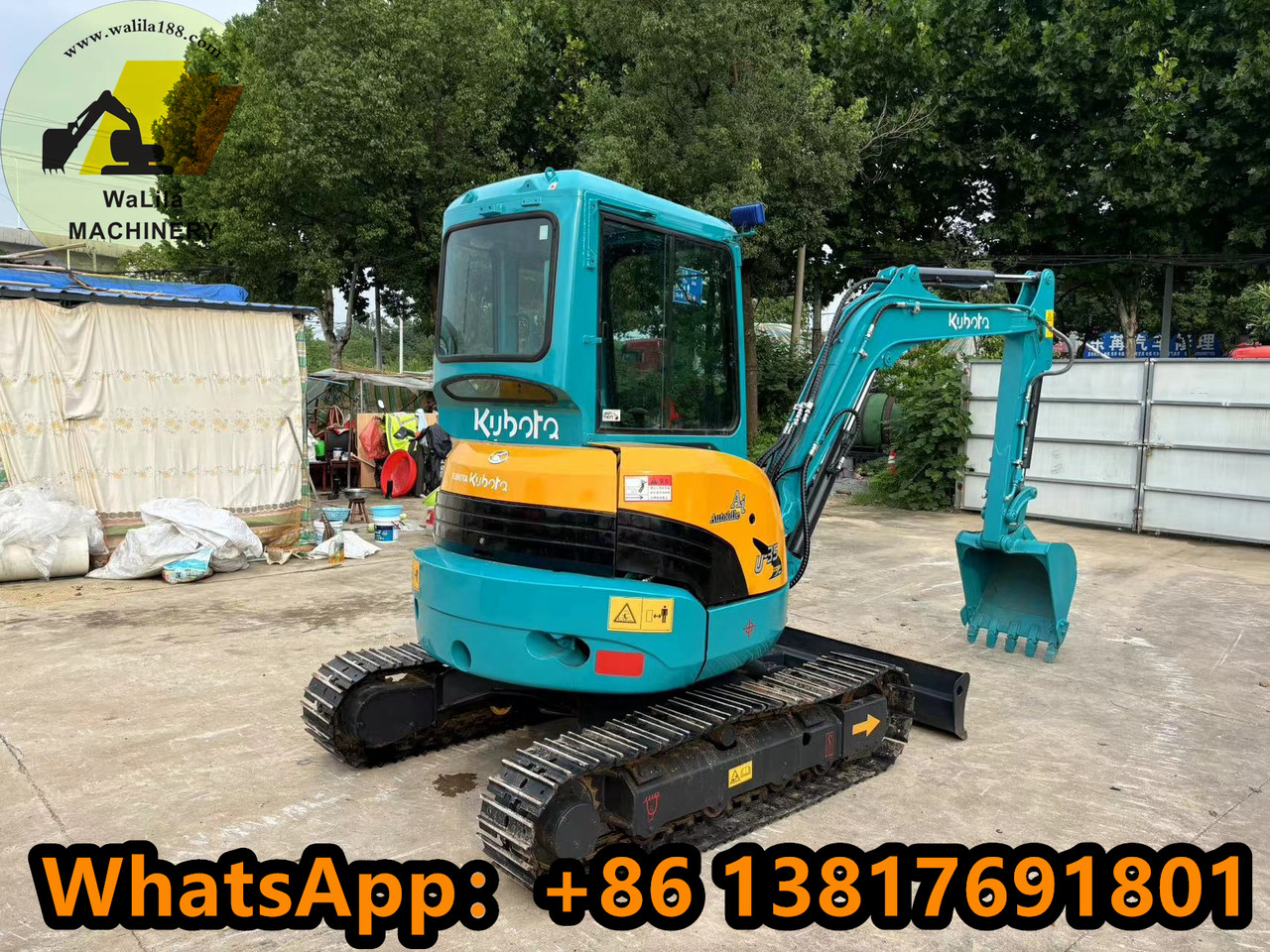 KUBOTA U35 - Minibagger: das Bild 5 KUBOTA U35 - Minibagger: das Bild 5