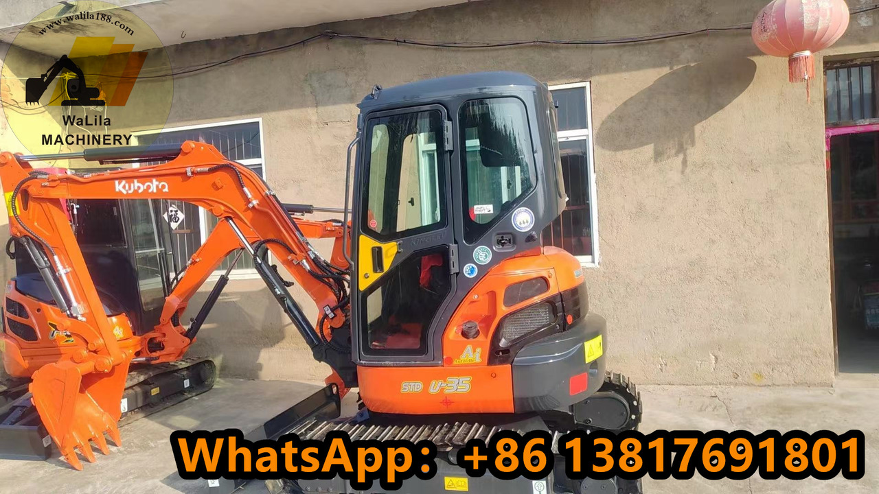 KUBOTA U35 - Minibagger: das Bild 1 KUBOTA U35 - Minibagger: das Bild 1