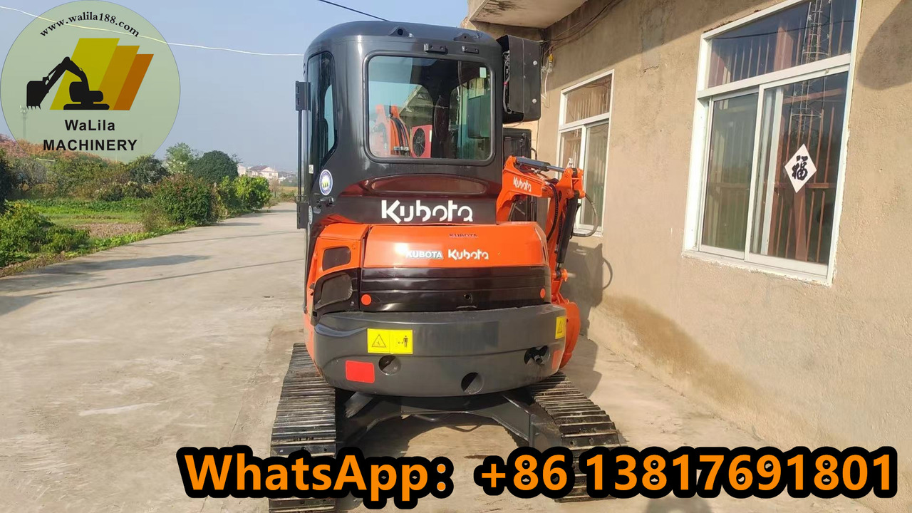 KUBOTA U35 - Minibagger: das Bild 2 KUBOTA U35 - Minibagger: das Bild 2