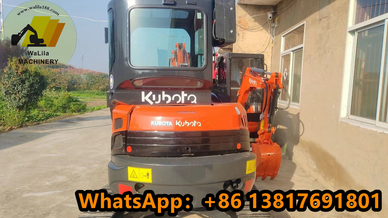 KUBOTA U35 - Minibagger: das Bild 5 KUBOTA U35 - Minibagger: das Bild 5