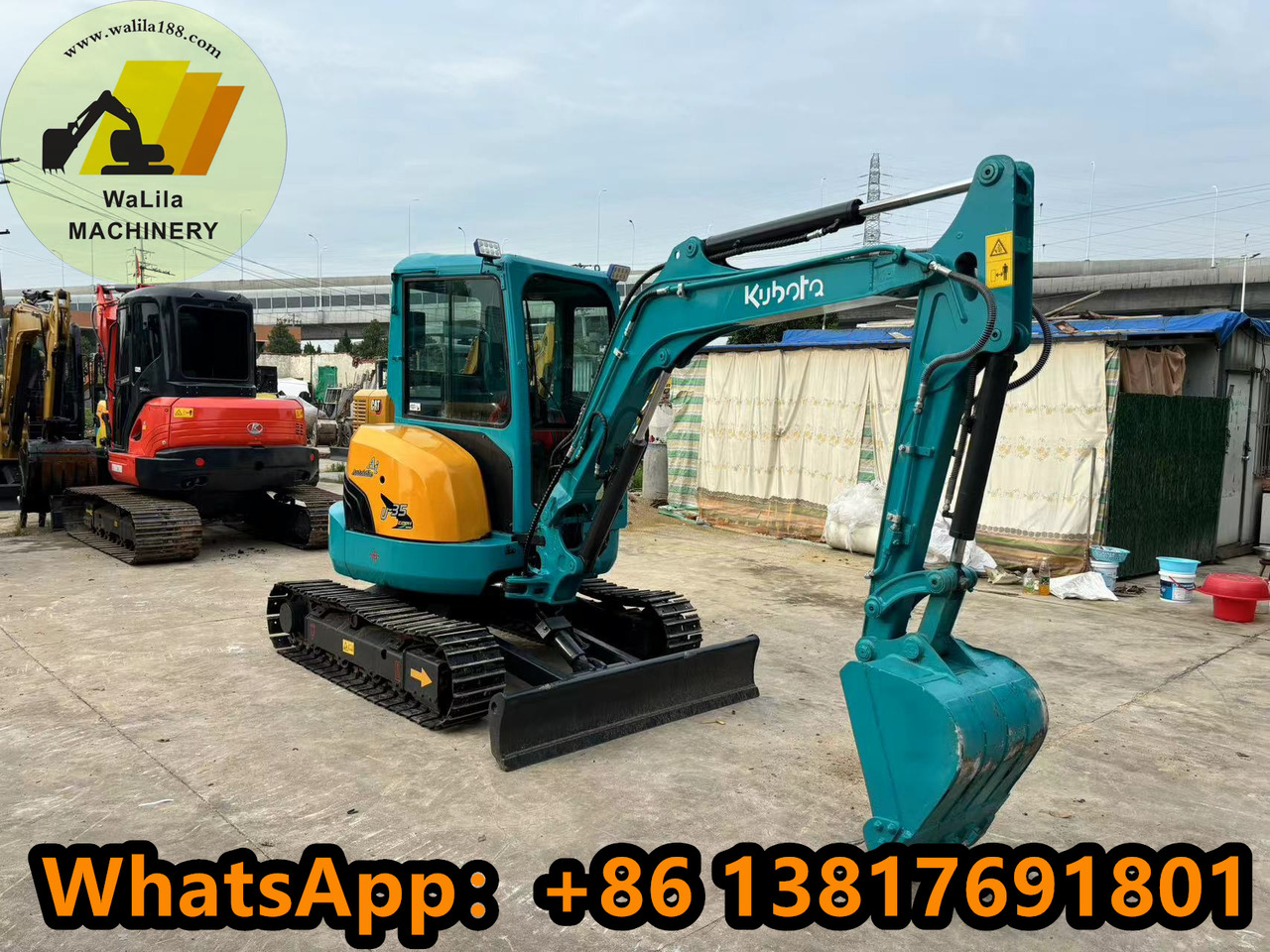 KUBOTA U35 - Minibagger: das Bild 3 KUBOTA U35 - Minibagger: das Bild 3