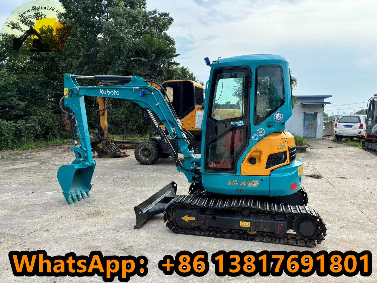 KUBOTA U35 - Minibagger: das Bild 1 KUBOTA U35 - Minibagger: das Bild 1