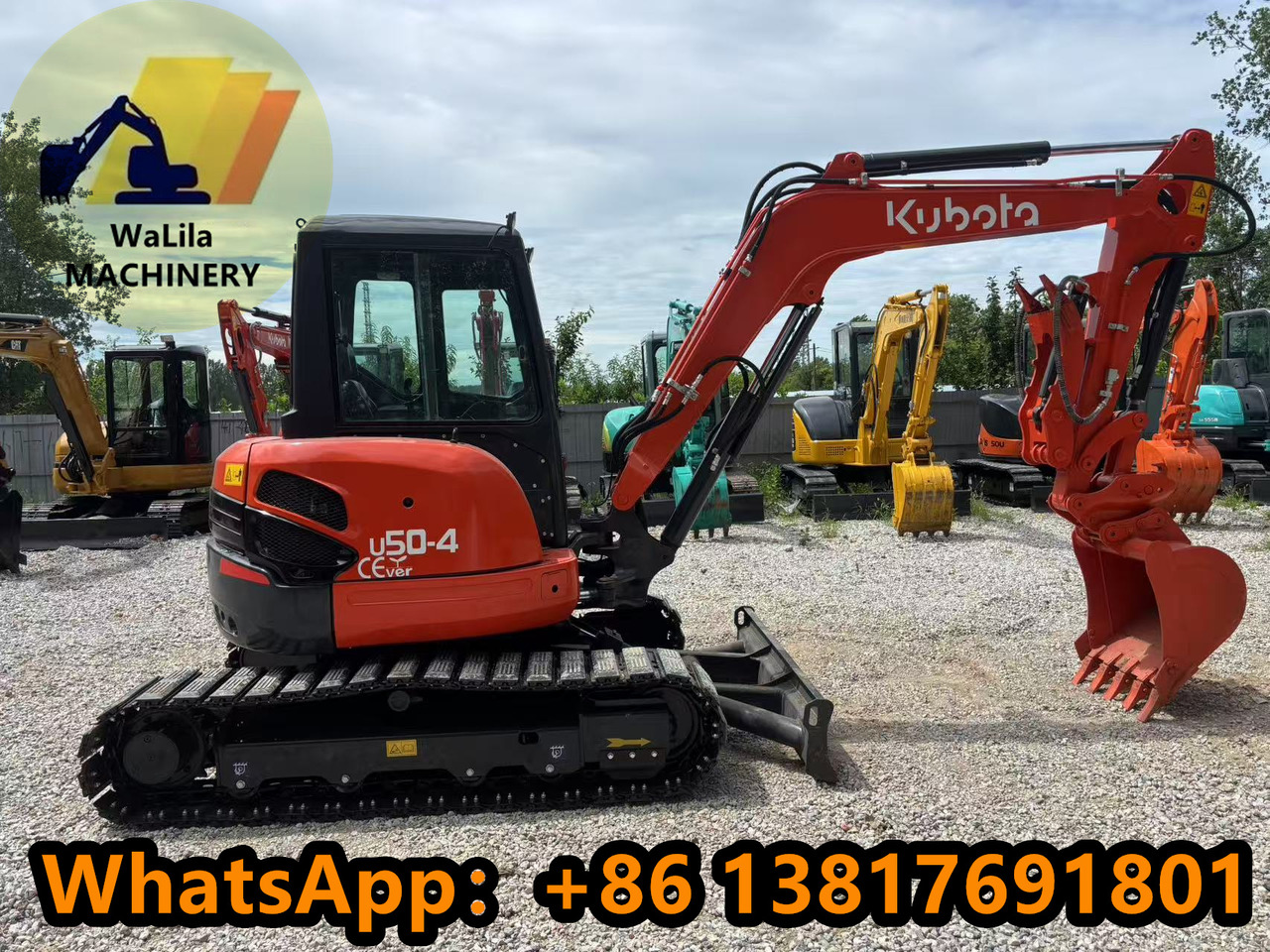 KUBOTA U50-4 - Minibagger: das Bild 1 KUBOTA U50-4 - Minibagger: das Bild 1