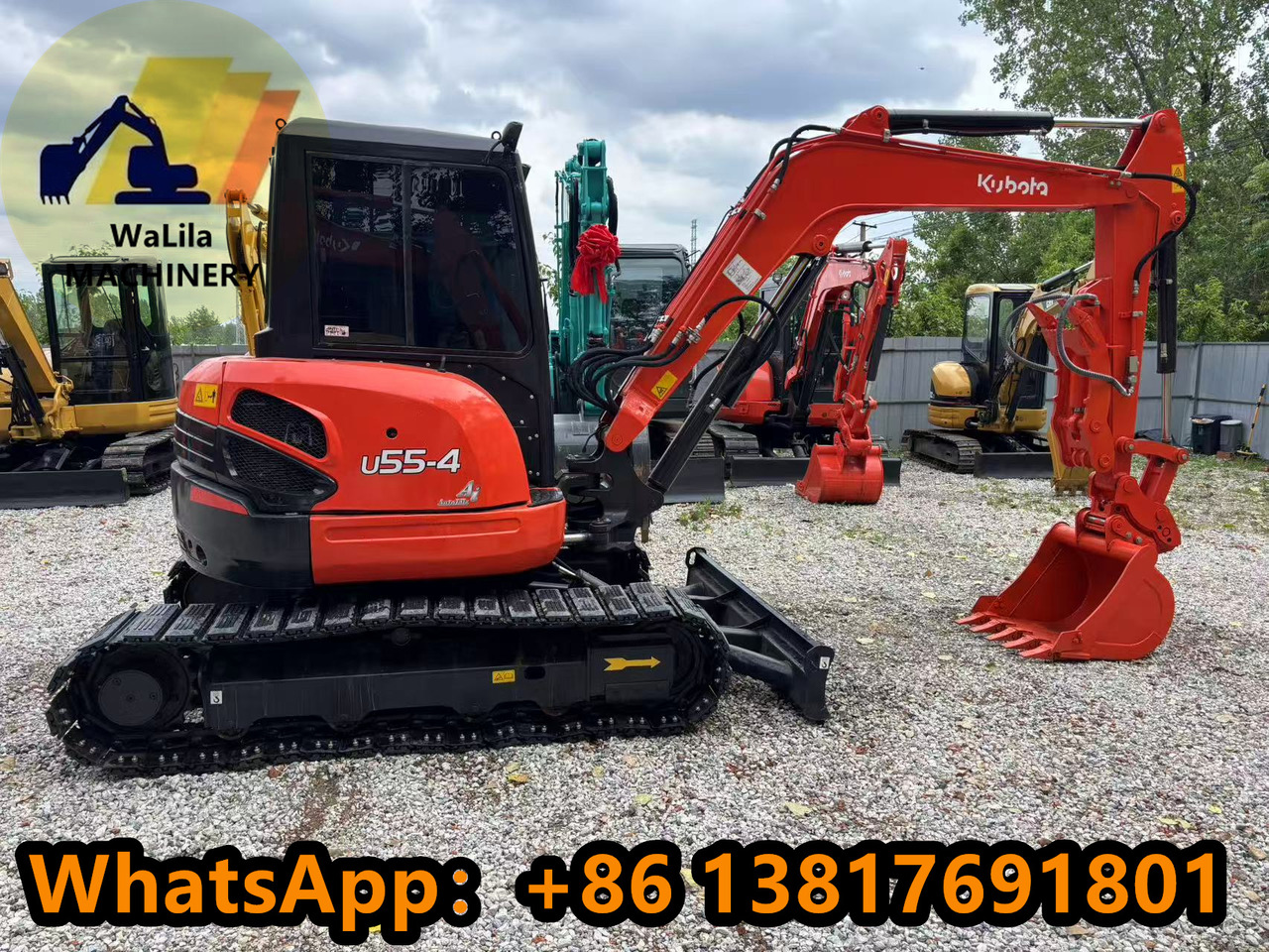 KUBOTA U55-4 - Minibagger: das Bild 2 KUBOTA U55-4 - Minibagger: das Bild 2