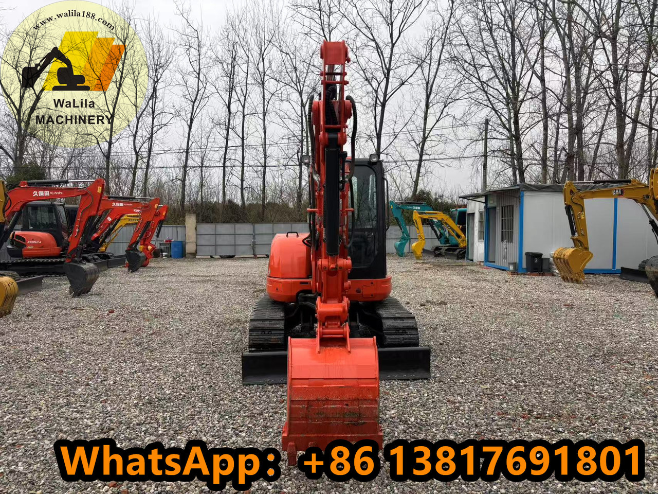 Minibagger KUBOTA U55-4: das Bild 9