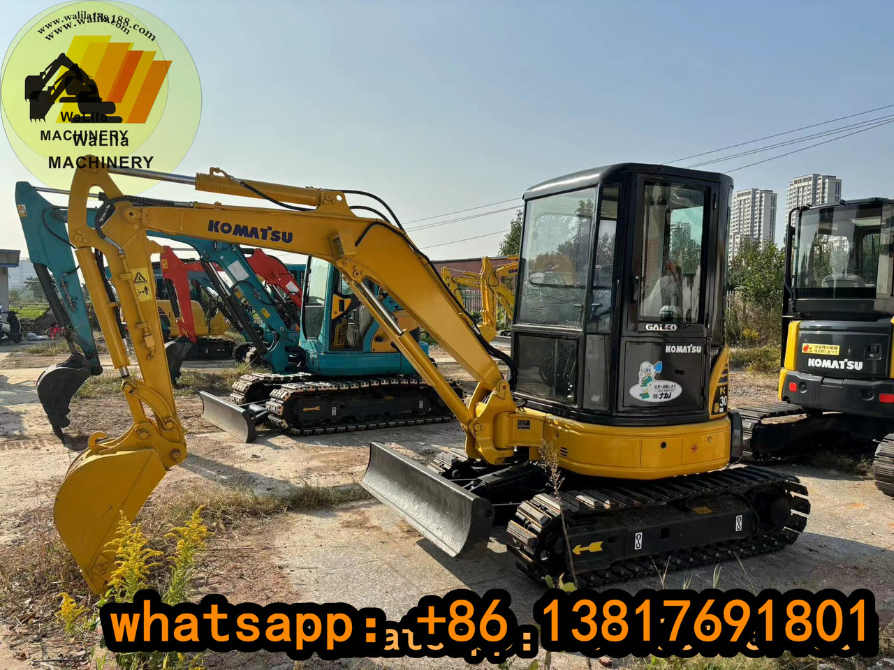 Komatsu PC 30 MR-3 Komatsu 30, Komatsu 35-3 - Minibagger: das Bild 2 Komatsu PC 30 MR-3 Komatsu 30, Komatsu 35-3 - Minibagger: das Bild 2