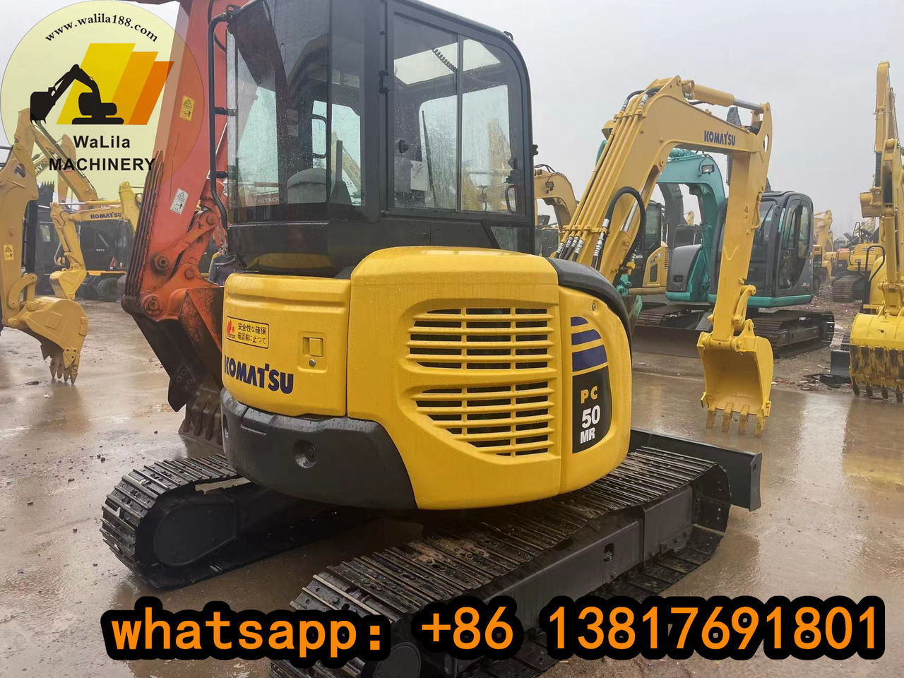 Komatsu PC 50 MR KOMATSU mini excavator Komatsu PC60, PC55, PC50 - Minibagger: das Bild 2 Komatsu PC 50 MR KOMATSU mini excavator Komatsu PC60, PC55, PC50 - Minibagger: das Bild 2